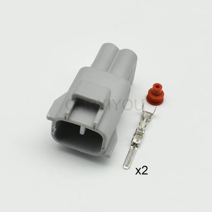 High quality 2 pin waterproof automotive wiring harness connector for turn signal system