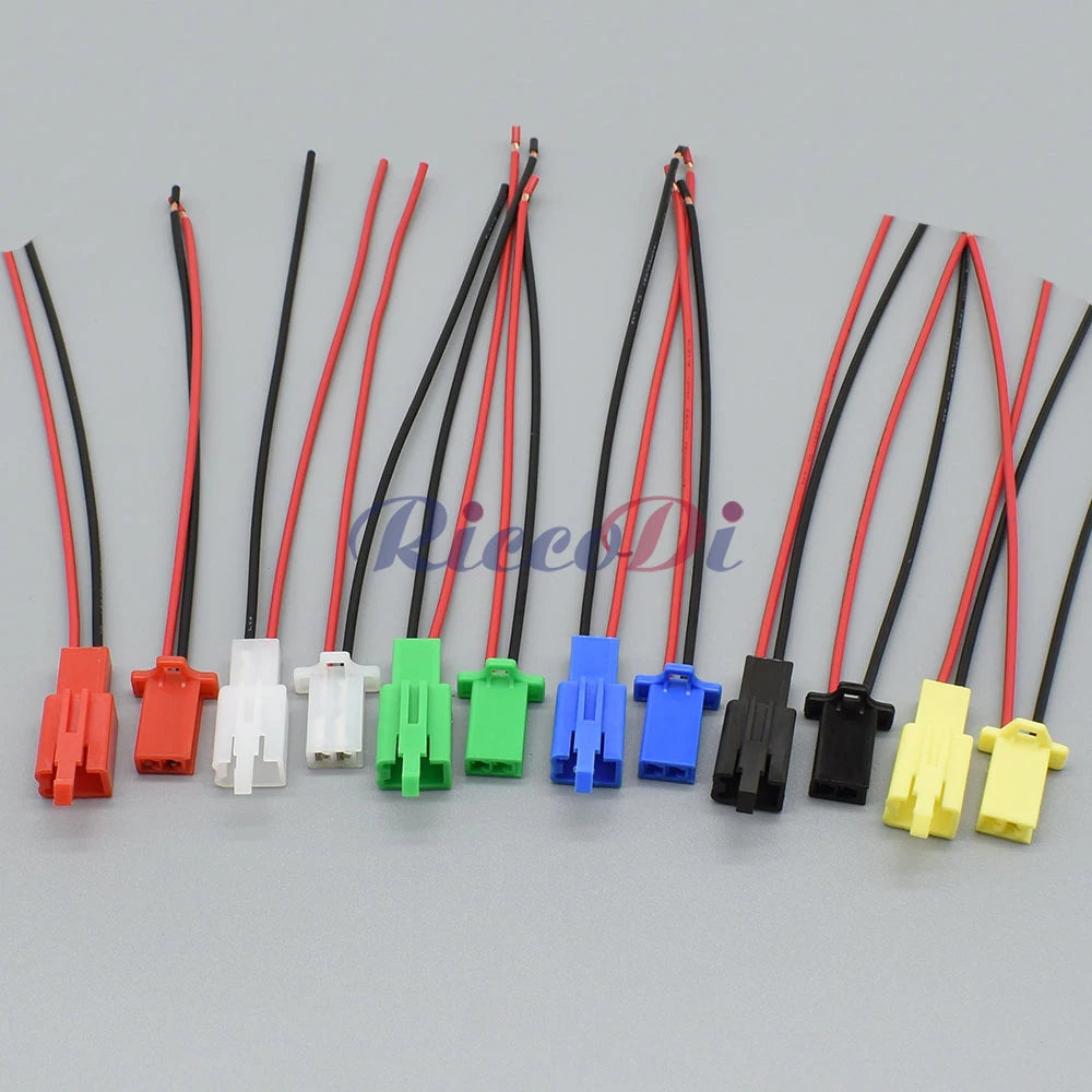High quality 2 pin sensor wiring harness connector plug socket for vehicle and motorcycle