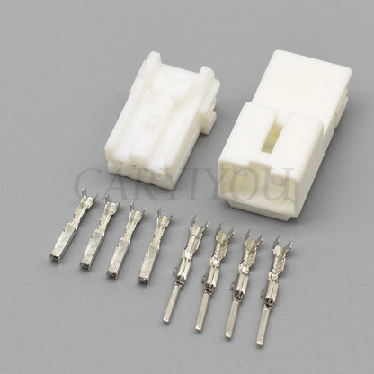 High quality 4 Pin Reversing Camera Warning Light Connector 7282-5976 7283-5976 male female socket plug for Teana Qashqai