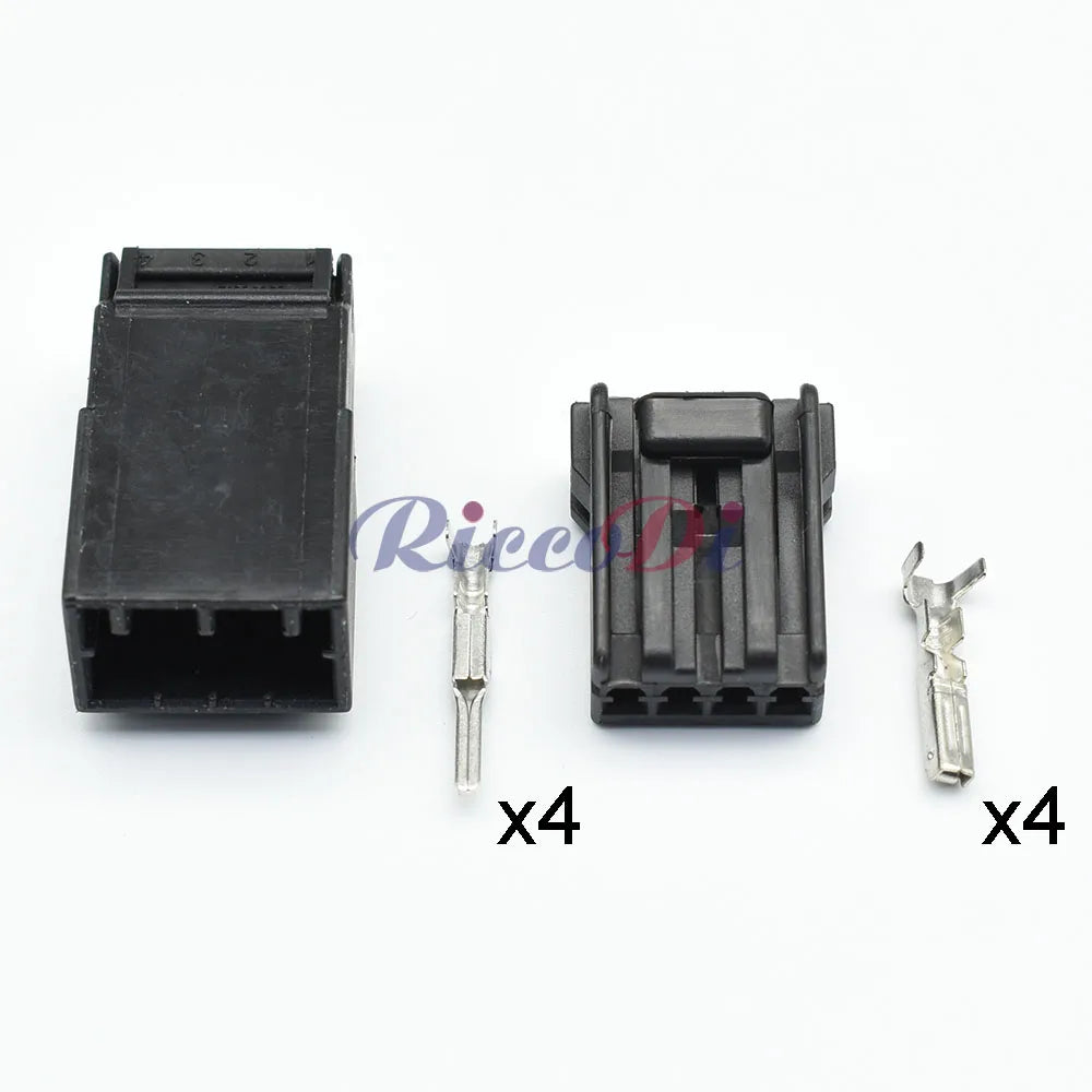 High quality 4 Pin black white male female waterproof automotive connector cable plug 174929-1 174922-1 for vehicles