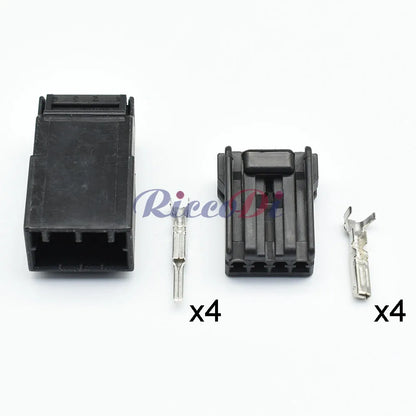 High quality 4 Pin black white male female waterproof automotive connector cable plug 174929-1 174922-1 for vehicles