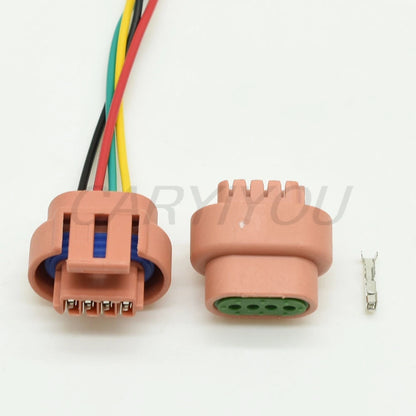 High quality 4 pin auto waterproof ignition coil high pressure bag wiring harness connector 12162859 for reliable automotive use