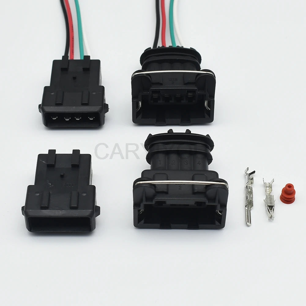 High quality 4 Pin 3.5mm automotive junior power timer socket plug connector 282192-1 for reliable oxygen sensor and ignition coil connections