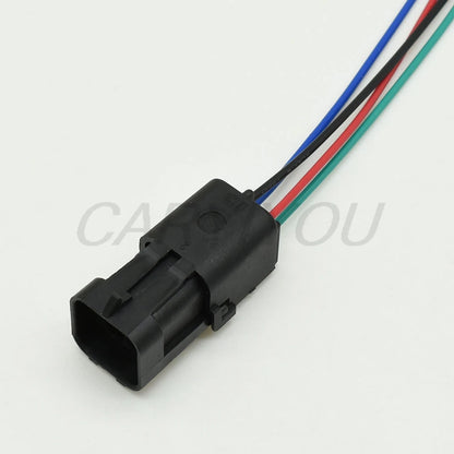 High quality 4 Pin Way Weatherpack plug 12015798 12015024 for reliable automotive truck waterproof wire harness 18-14 GA