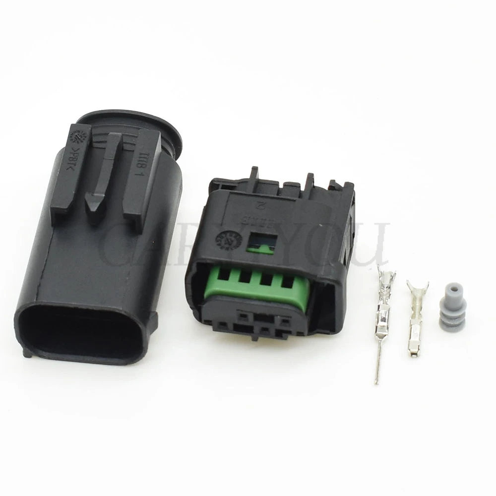 High quality TE Tyco AMP 4 pin male female waterproof oxygen sensor AV audio video plug auto connector 1-967640-1 2-967640-1 for reliable automotive use