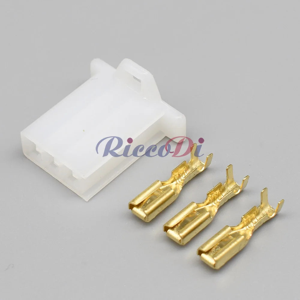 High quality 6030-3991 6040-3111 3 pins female male automotive wire harness connector plug plastic housing socket with wires