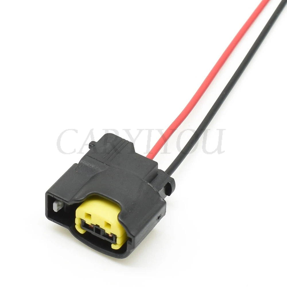 High reliability automotive ignition coil and horn connector housing for vehicle wiring