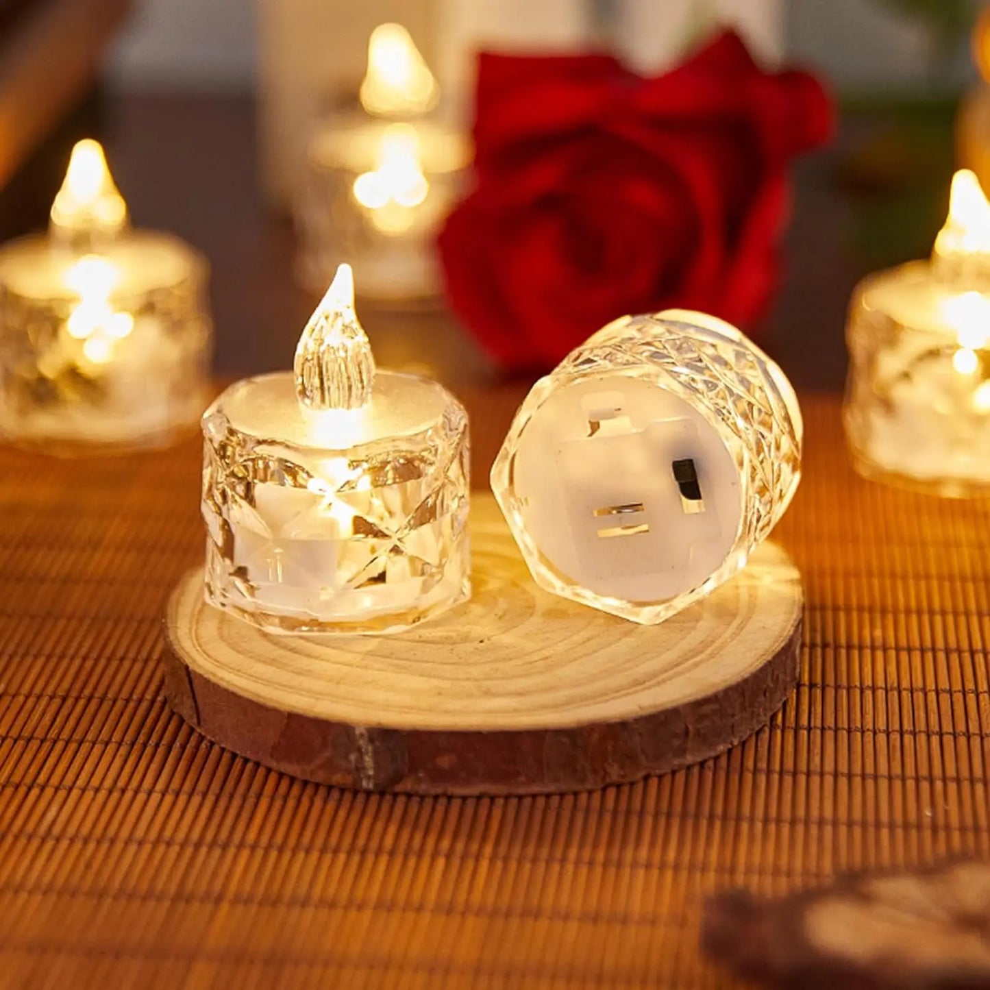 LED candle light for holiday and party decoration