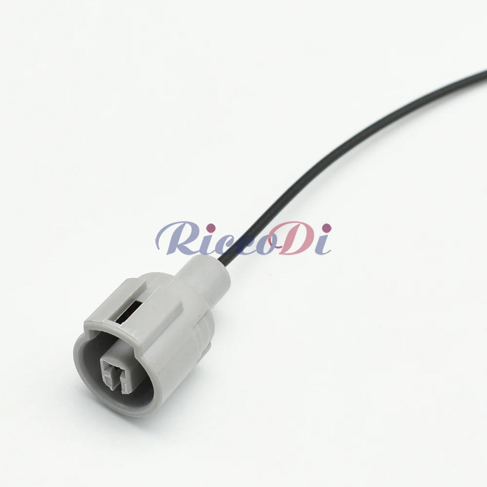 1 Pin grey automotive wiring harness sensor connector installed in Honda vehicle system for secure and long-lasting performance