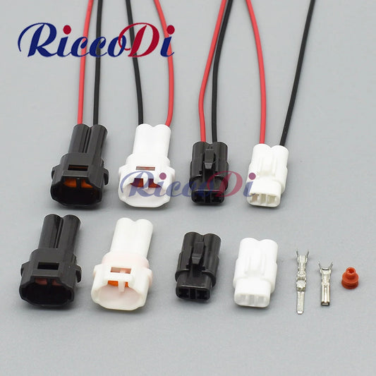2 pin waterproof auto connector plug with male and female housing for Honda vehicles MT090 6187-2171 6180-2181