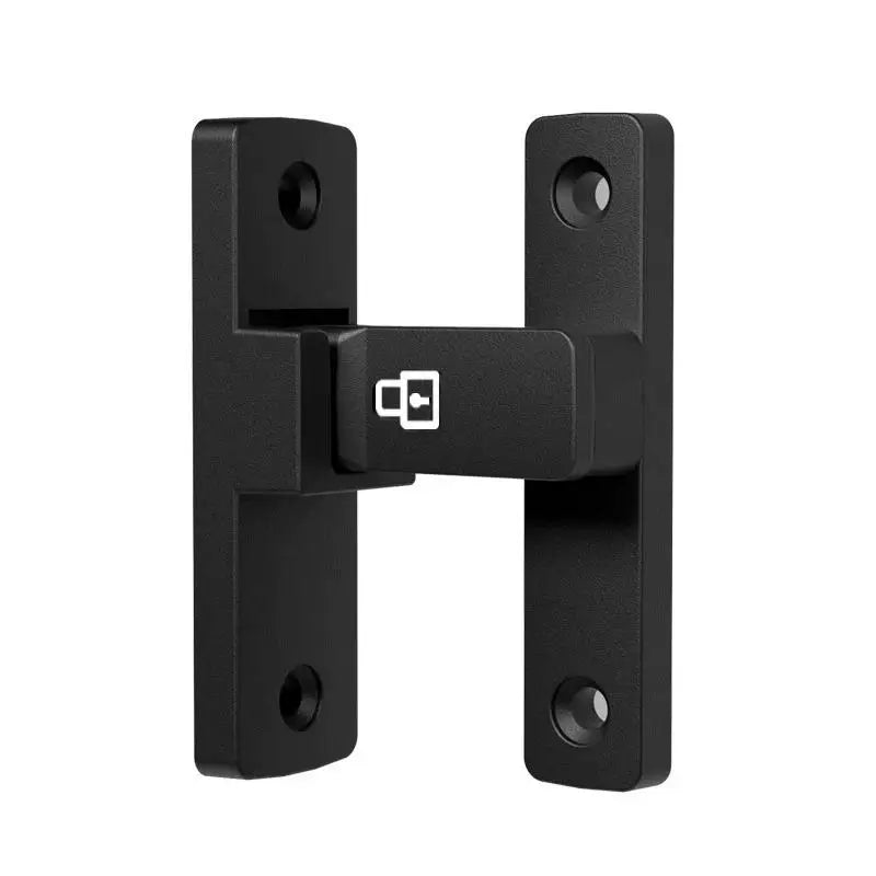 Indoor latch deadbolt surface mounted door lock for room door