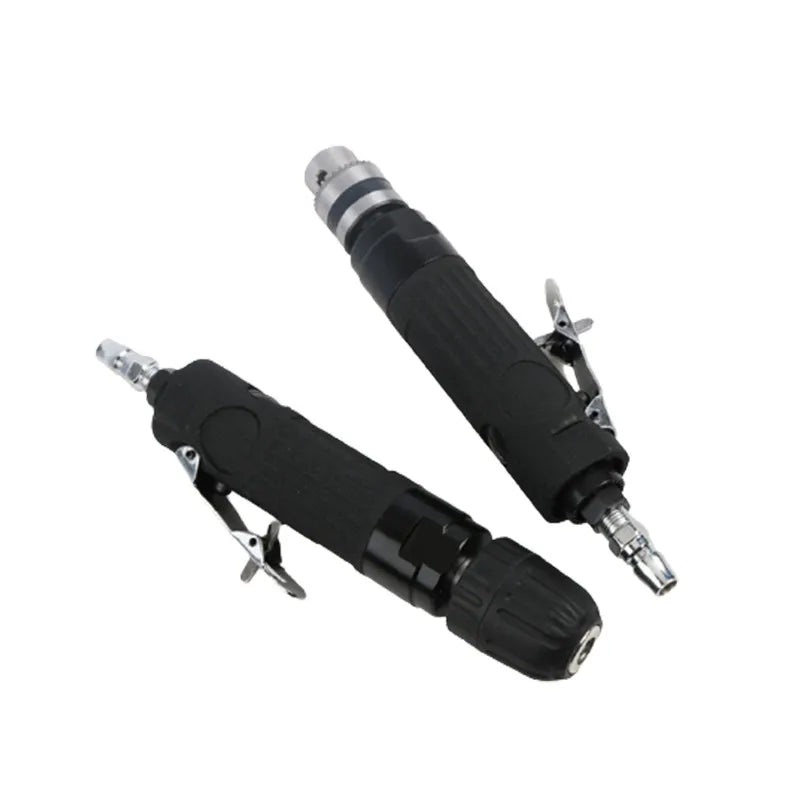 Industrial pneumatic air drill suitable for metal and plastic drilling and threading