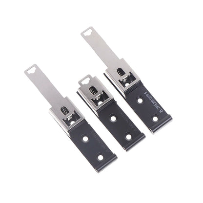 Industrial DIN rail holder mounting clip