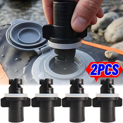 Universal inflatable boat air valve adapter pump converter nozzle for kayak and paddle board