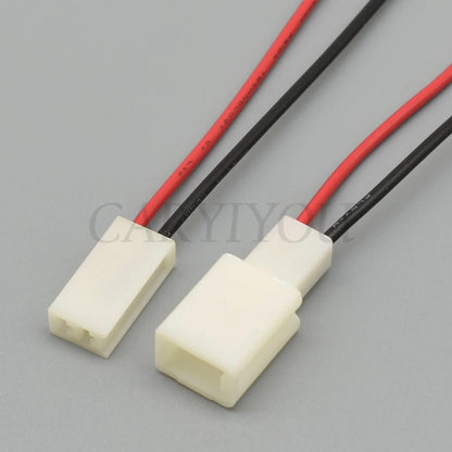 Installation of 2.8 series automotive compressor wire connector DJ7021-2.8-11/21 in vehicle wiring system