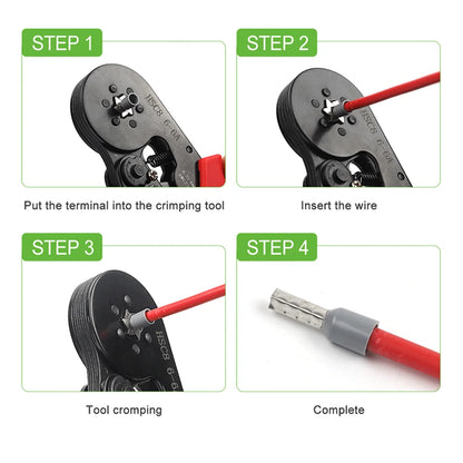 VE insulated wire terminal connectors for electrical projects