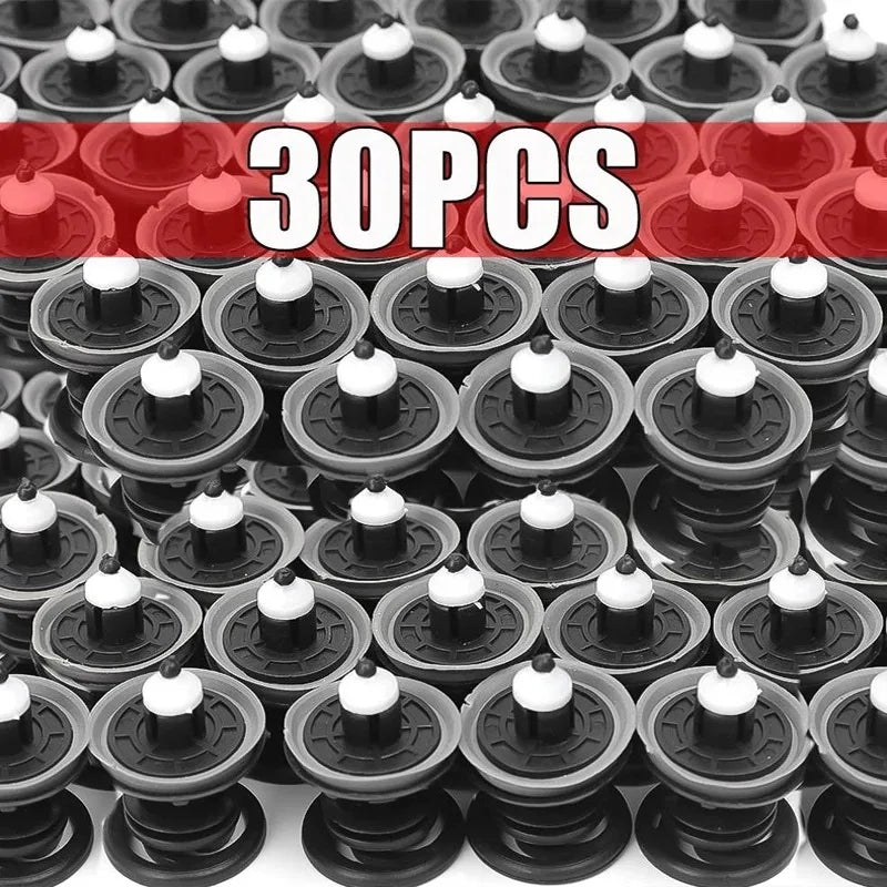 Interior door panel snap fastener clip for easy car panel installation