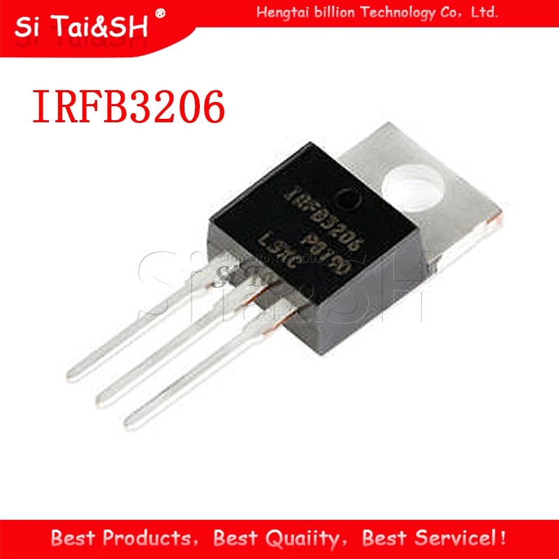 IRFB3206 TO-220 N-channel power MOSFET transistor 210A 60V for high current switching and power supply circuits