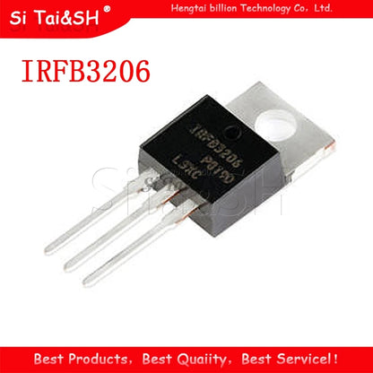 IRFB3206 TO-220 N-channel power MOSFET transistor 210A 60V for high current switching and power supply circuits