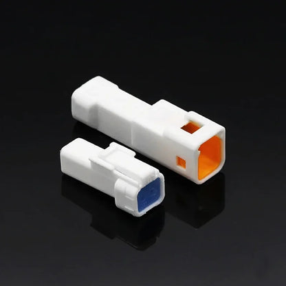 JST02R-JWPF-VSLE automotive connectors used in wiring, waterproof male and female butt plugs with 2/3/4/6/8 pins