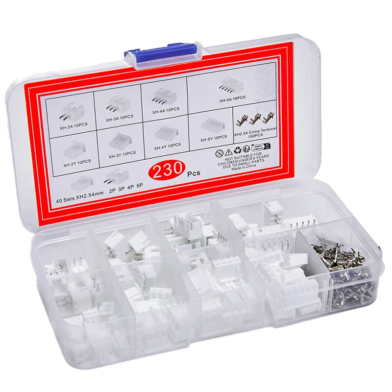 JST wire connectors and adaptor terminal kit