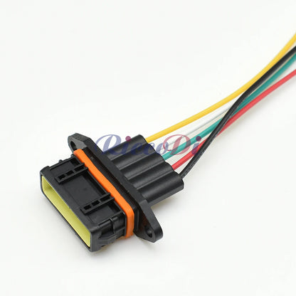 Auto 5 Pin sealed JPT connector 282193-1 with 3.5MM female and male socket plug DJ7053CA-3.5-21