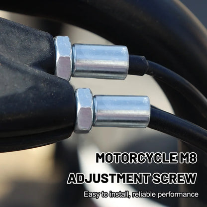 M8 hollow screw throttle cable part for kart and throttle system installation