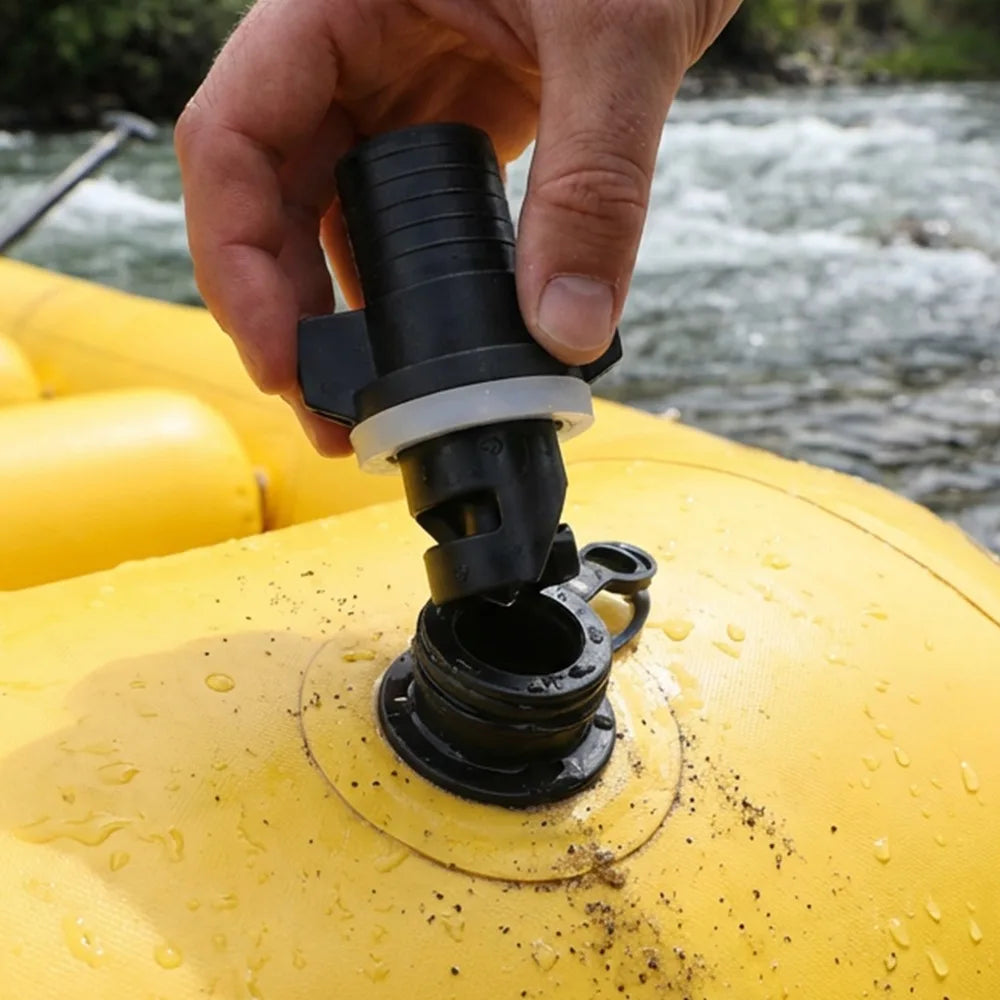 Pump converter adapter for kayak and paddle board inflatable valve connection