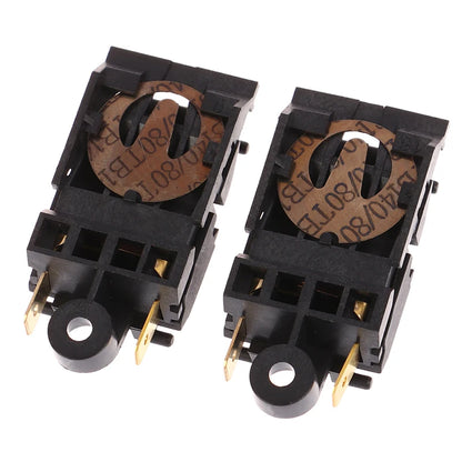 Thermostat switch for electric kettle steam regulation