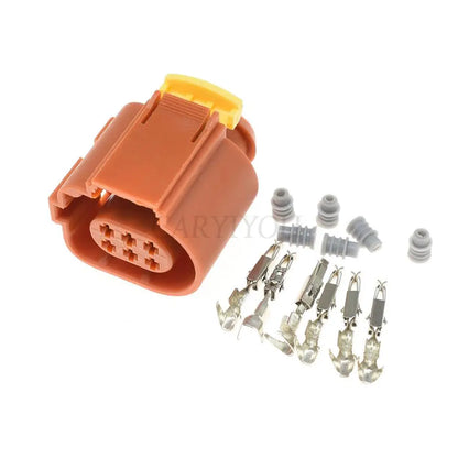 KIA Hyundai female 6 pin auto connector car socket series 284717-3