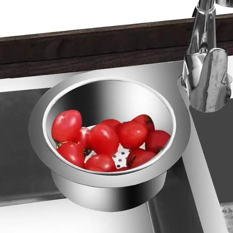 Kitchen sink garbage strainer filter basket