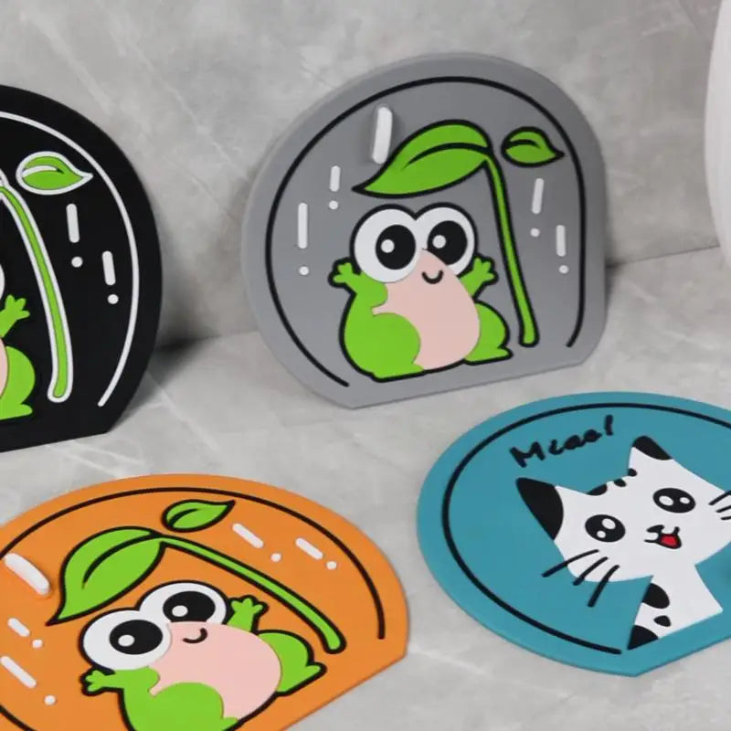 Sewer floor drain mat for kitchen and toilet, insect-proof and deodorant silicone seal