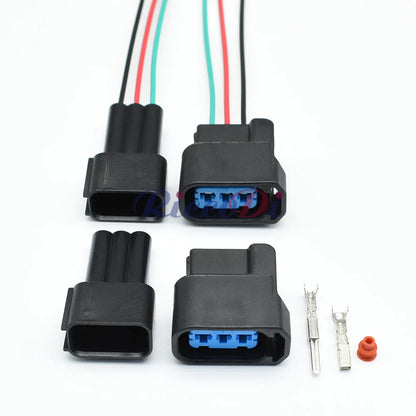 Housing structure of 6189-0728 3 pin K-Series S2000 ignition coil connector plug female & male waterproof socket