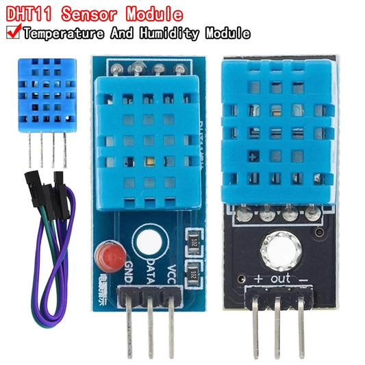 KY-015 DHT11 digital temperature and humidity sensor module with PCB for Arduino and DIY electronic projects