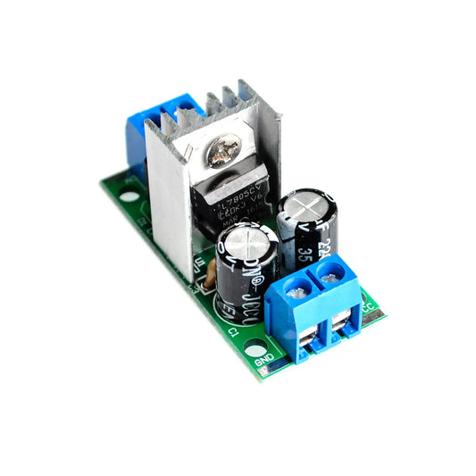 L7805/LM7805 and LM7812 three-terminal voltage regulator module for 5V and 12V power supply and electronic projects