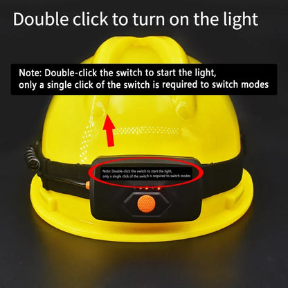 Headlamp with large battery capacity for long use