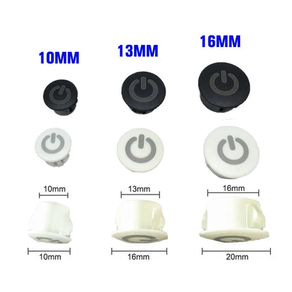 10mm 13mm 16mm LED dimmable touch switch panel controller for DC power