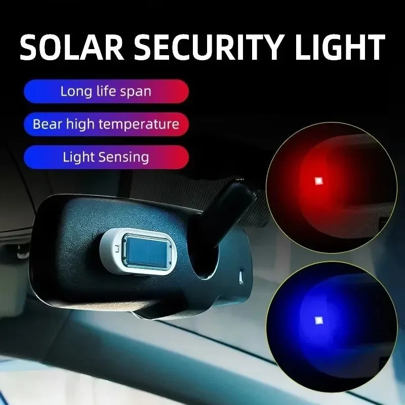 LED flashing anti-theft warning light