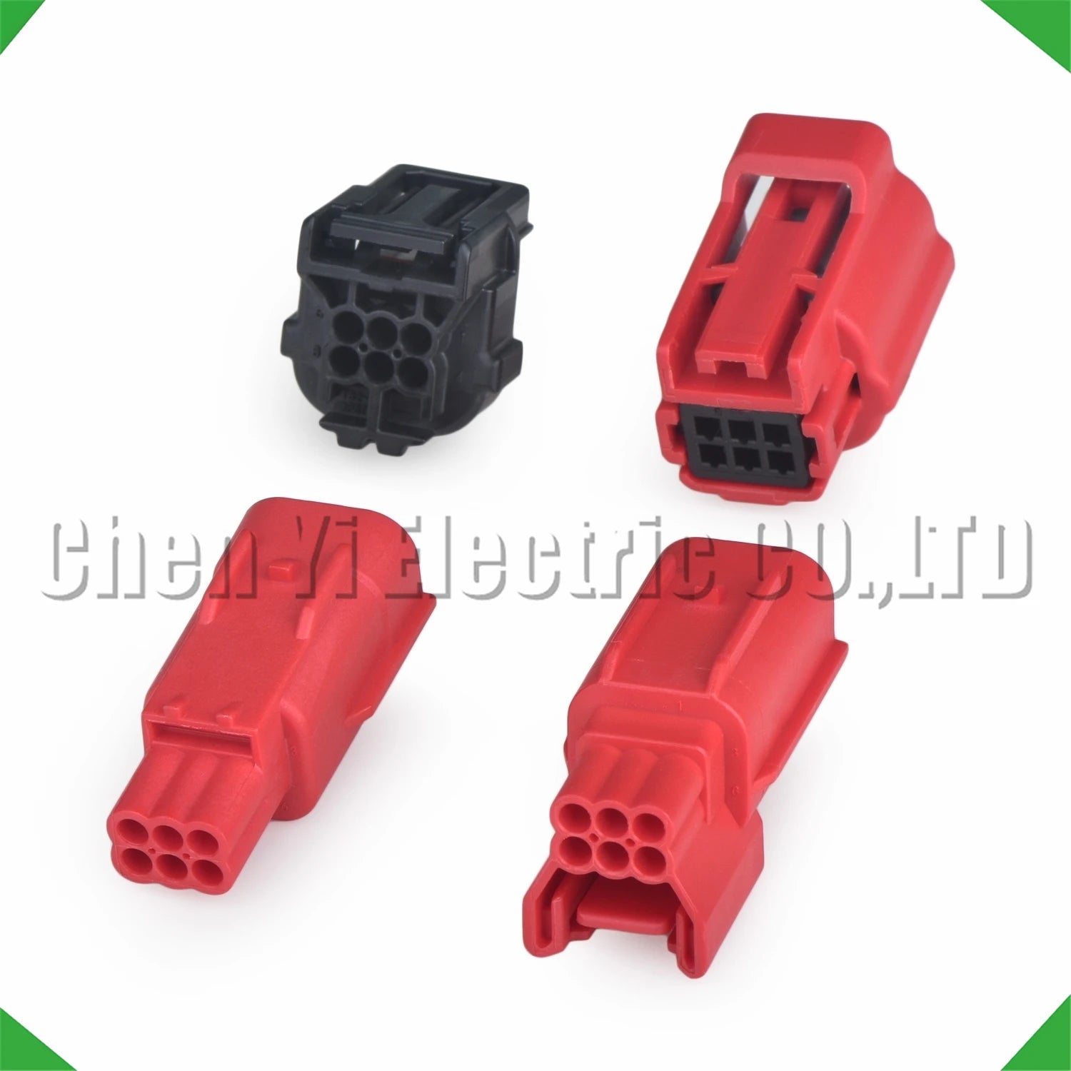 6 pin LED headlight fog light connector