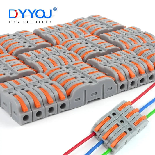 34/50pcs lever wire connectors for quick electrical connection