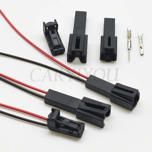 automotive license plate lamp wire harness socket for rear lighting connection