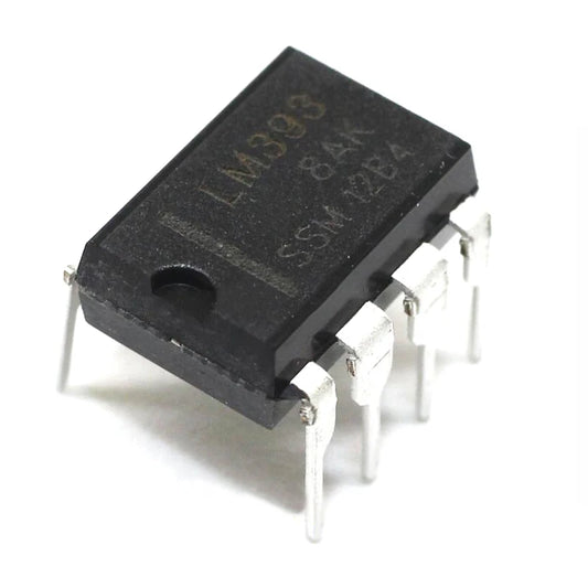 LM393P LM393N DIP-8 dual comparator IC chipset for electronic circuits, microcontrollers, and DIY projects