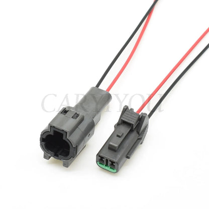 Vehicle speed sensor 2 pin wire connector with secure locking mechanism to prevent accidental disconnection