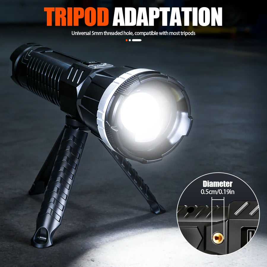 Long range ultra bright LED lamp torch