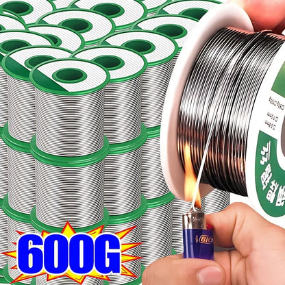 Low temperature solder wire for metal welding