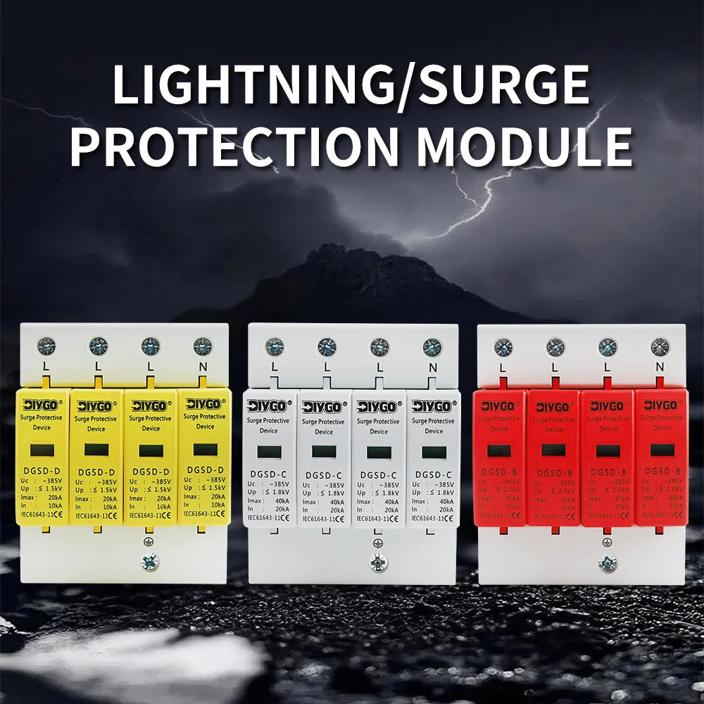 Low-voltage arrester for 385V solar PV system