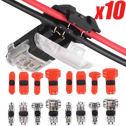 Low voltage 2 pin wire splicing connector