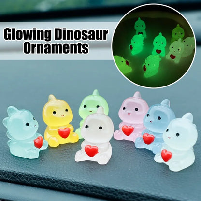Luminous dinosaur car decoration ornament