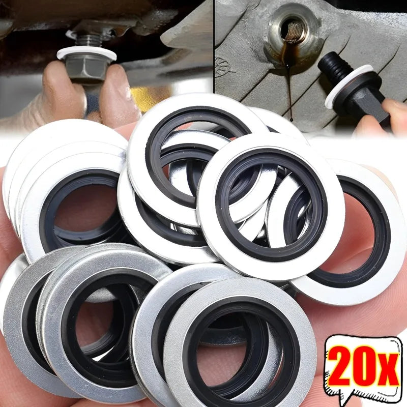 M16 oil drain plug gasket for car oil pan