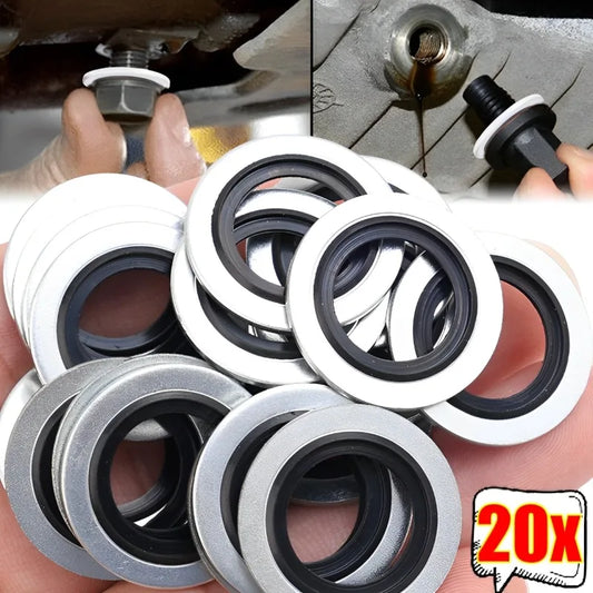 M16 oil drain plug gasket for car oil pan